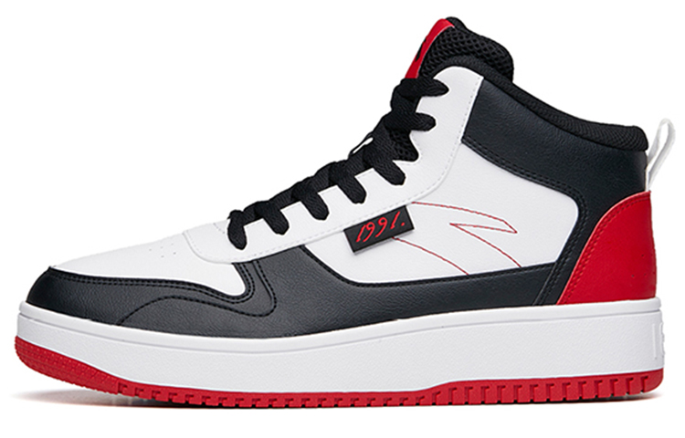 Anta Skateboarding Series Sneakers High 'White Black Red' 912038010-18