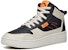 Anta Siri Hidup Sneakers Tinggi 'Hitam Kelabu' 912038010-8
