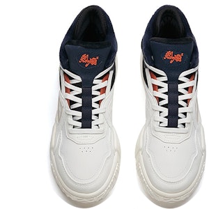 Anta Life Series Sepatu Tinggi 'Flame Fleece Kulit Putih Hitam Jingga' 112148088-5 Lookbook Anta Life Series Sepatu Tinggi 'Flame Fleece Kulit Putih Hitam Jingga' 112148088-5