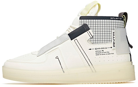 安踏 Life 系列高帮运动鞋 '白灰黑' 912048012-2 Buy 安踏 Life 系列高帮运动鞋 '白灰黑' 912048012-2