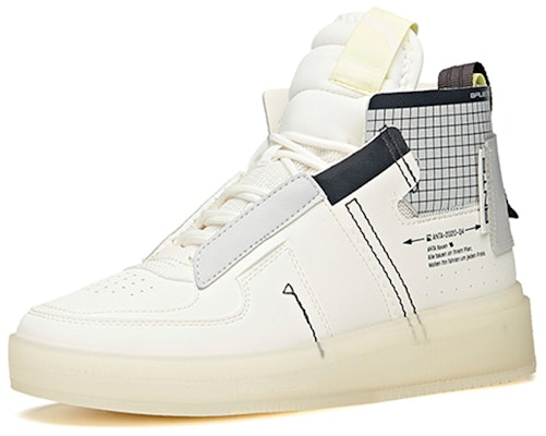 Anta Seri Hidup Sepatu Tinggi 'Putih Abu-abu Hitam' 912048012-2 Lookbook Anta Seri Hidup Sepatu Tinggi 'Putih Abu-abu Hitam' 912048012-2