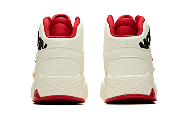 Anta Life Series High-Top Sneakers 'White Red' 圖 5