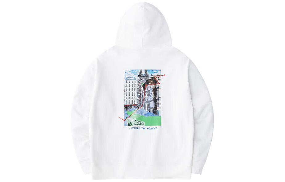 Anta Life Series Ivory White Graphic Hoodie Unisex Casual Fit 152418716-1