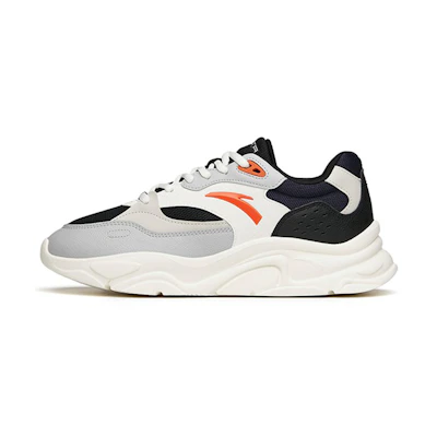Anta Life Series Lightweight Sneakers 'Black Grey'