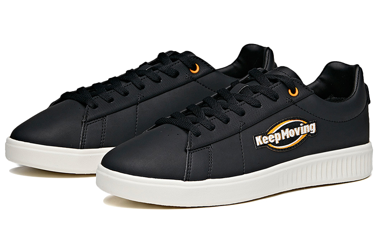 Order Anta Keep Moving Sepatu Skateboard 'Hitam Kuning Putih' 112118060-2