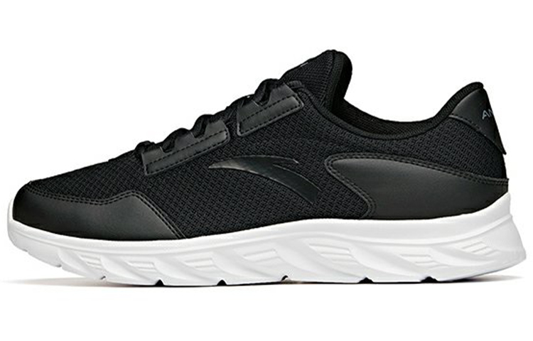 Anta Life Series Low-Top 'Breathable Mesh Black and White'