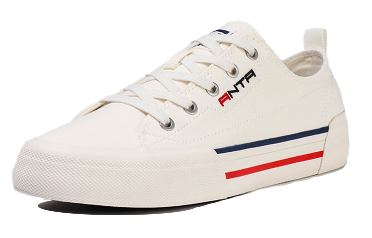 Anta Life Series Low-Top 'White Blue Red' 圖 3