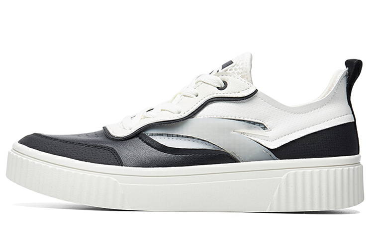 Anta Life Series Low-Top Casual Sneakers 'White Black'
