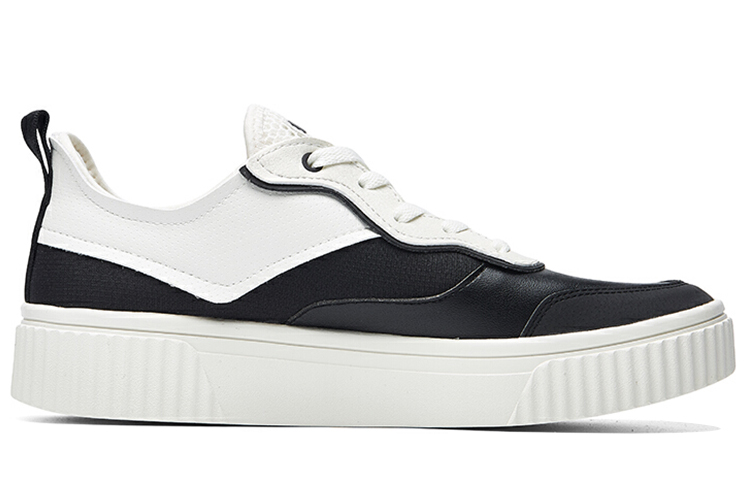 Anta Life Series Low-Top Casual Sneakers 'White Black' 圖 2