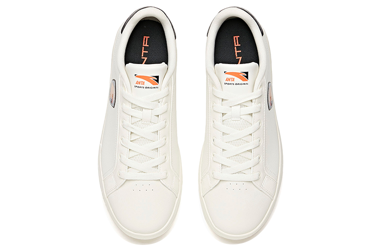 Lookbook Anta Life Series Sepatu Skate Rendah 'Putih Gading' 112028066-1