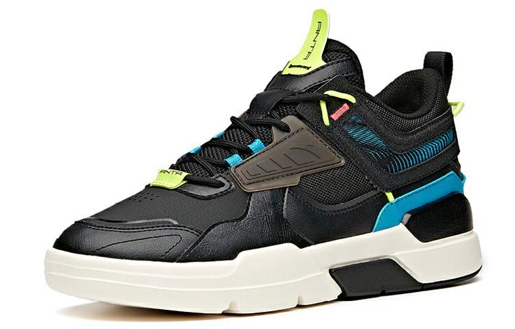 Order Anta Life Series Sepatu Rendah 'Hitam Biru Hijau' 912118080-3