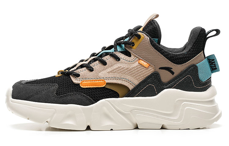 Buy Anta安踏 生活系列 低筒耐磨運動休閒鞋 黑灰