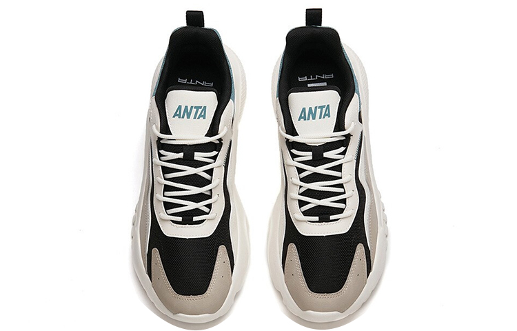 Lookbook 安踏生命系列低帮鞋 '黑白灰' 112218860-4