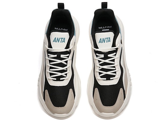 安踏生命系列低帮鞋 '黑白灰' 112218860-4 Lookbook 安踏生命系列低帮鞋 '黑白灰' 112218860-4