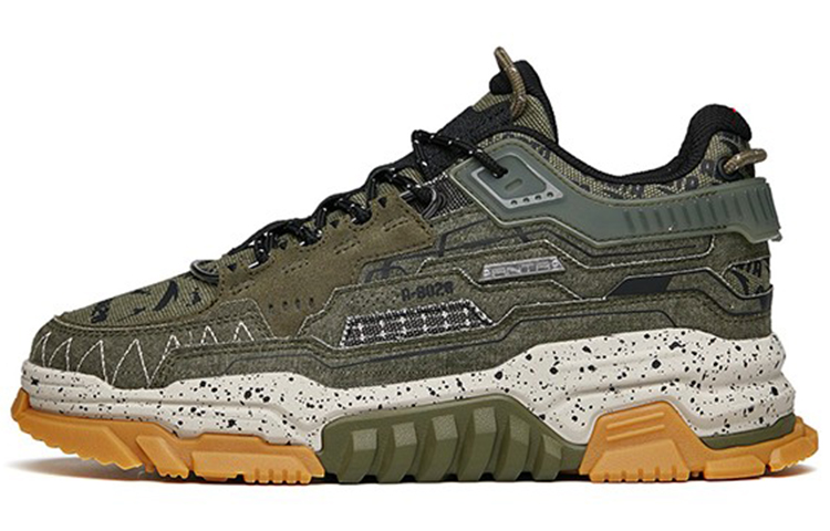 Anta Life Series Low 'Future Punk Green Black' 912218026-2