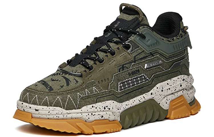 Lookbook 안타 라이프 시리즈 로우 '퓨처 펑크 그린 블랙' 912218026-2