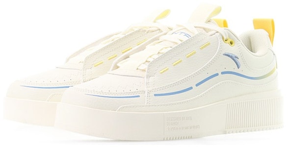 安踏生活系列低帮鞋『轻盈白黄』 912118031-5 Lookbook 安踏生活系列低帮鞋『轻盈白黄』 912118031-5