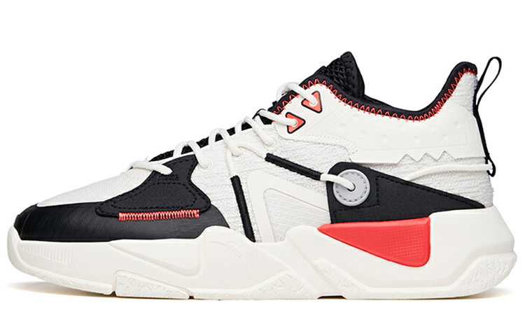 Buy 安踏生活系列低帮鞋 '拒绝平庸 黑白红' 112138084-2