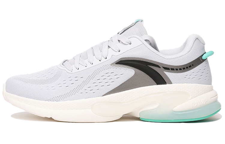 Buy Anta安踏 生活系列 彈力膠科技 低筒 跑步鞋 男款 銀灰色