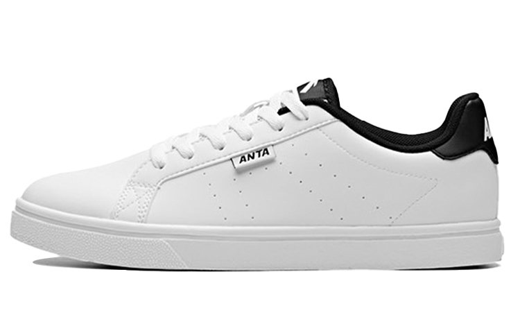 Buy Anta安踏 生活系列 休閒簡約 防滑減震 低幫 板鞋 男款 白黑