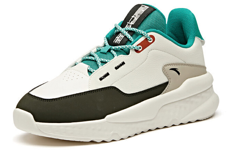 Order 安踏 生活系列 不羁 低帮 板鞋 男款 白黑綠