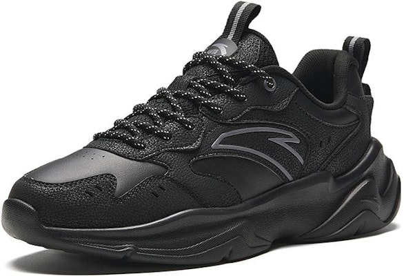 安踏 生活系列 百搭 耐磨 低筒 生活休閒鞋 男款 黑色 Order 安踏 生活系列 百搭 耐磨 低筒 生活休閒鞋 男款 黑色