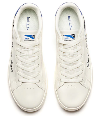 Anta安踏 生活系列 防滑減震 低筒 板鞋 白色 Shop Anta安踏 生活系列 防滑減震 低筒 板鞋 白色