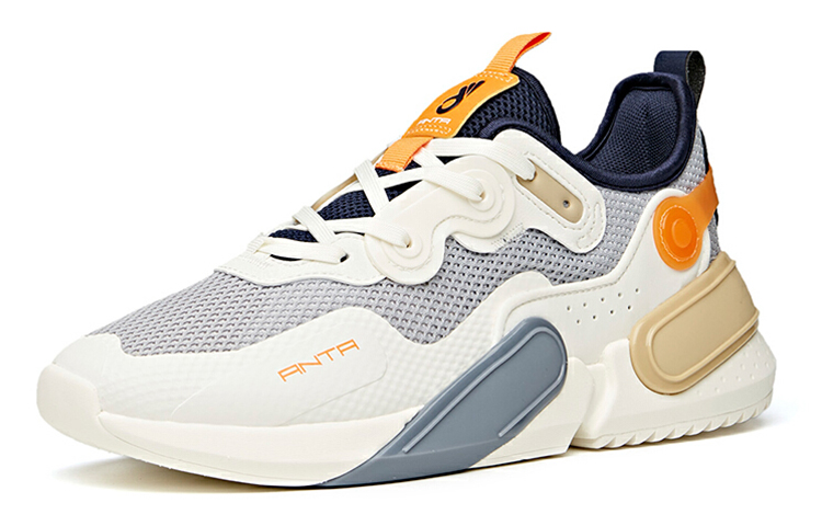 Order 안타 라이프 시리즈 로우 '화이트 블루 오렌지' 112128800-3