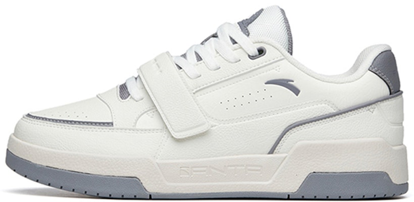 Anta安踏 生活系列 防滑耐磨 低幫 板鞋 白灰 Buy Anta安踏 生活系列 防滑耐磨 低幫 板鞋 白灰