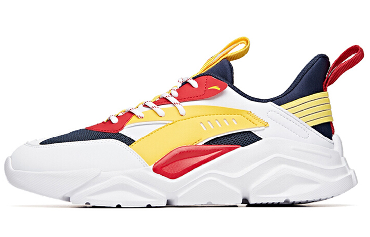 Buy Anta安踏 生活系列 低帮 運動休閒鞋 男款 白黃紅