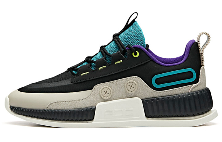 Anta Life Series Low-Top 'Black Grey Green'