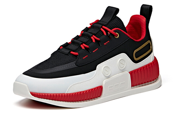 Anta Life Series Low-Top 'Black White Red' 圖 2