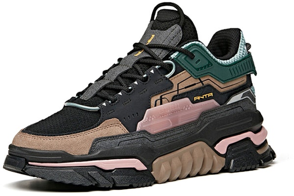 Anta Life Series Low-Top 'Shadow Black Grey Green' 912118026-1 Order Anta Life Series Low-Top 'Shadow Black Grey Green' 912118026-1