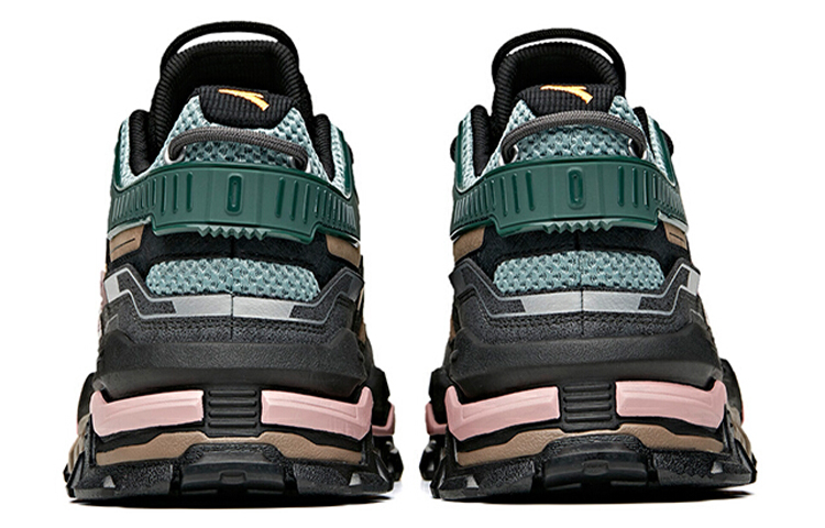 Shop Anta Life Series Sepatu Rendah 'Bayangan Hitam Abu-Abu Hijau' 912118026-1