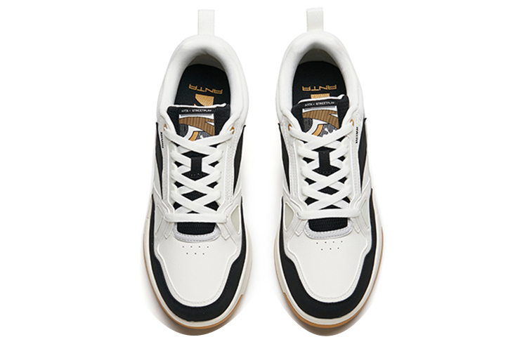 Shop Zapatillas Anta Skateboarding Serie 'Blanco Negro Goma' 112218085-1