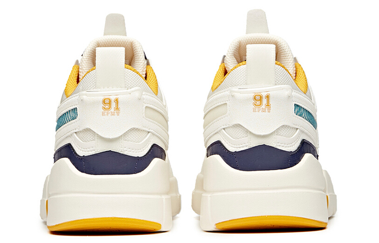 Anta Life Series Low-Top 'White Purple Yellow' 圖 4