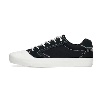 Anta Life Series Sneakers Canvas Low 'Black White'