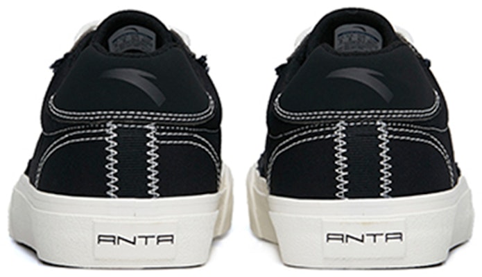 안타 라이프 시리즈 캔버스 로우 '블랙 화이트' 112228077S-2 Shop 안타 라이프 시리즈 캔버스 로우 '블랙 화이트' 112228077S-2