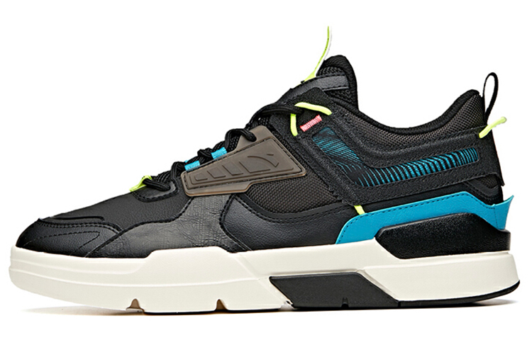 Anta Life Series Low-Top Sneaker 'Black Blue Green' 912118080-3