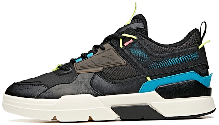 Anta安踏 生活系列 低筒板鞋 黑藍綠 Buy Anta安踏 生活系列 低筒板鞋 黑藍綠