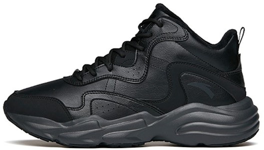 安踏 生活系列 減震耐磨防滑 中幫 運動休閒鞋 男款 黑 Buy 安踏 生活系列 減震耐磨防滑 中幫 運動休閒鞋 男款 黑