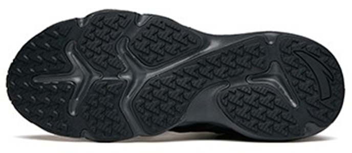 安踏 生活系列 減震耐磨防滑 中幫 運動休閒鞋 男款 黑 Details for 安踏 生活系列 減震耐磨防滑 中幫 運動休閒鞋 男款 黑