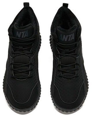 Anta Life Series Mid-Top 'Black Fleece' Hitam ഉറ്റാന്തര രൂപകൽപ്പന 112148903-2 Shop Anta Life Series Mid-Top 'Black Fleece' Hitam ഉറ്റാന്തര രൂപകൽപ്പന 112148903-2