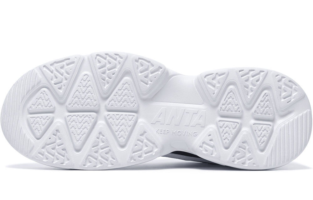 Anta Life Series Retro 'Simple Casual Dad Shoe White Black' 圖 5