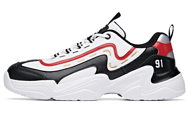 Anta Life Series Retro 'White Black Red' 91938862-7