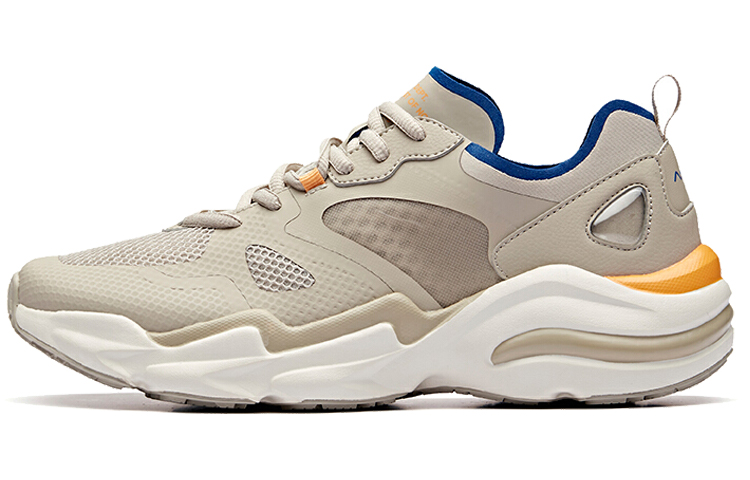 Anta Life Series Retro Running Shoes 'Grey Orange White' 91928880-4
