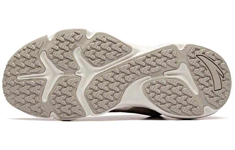 Anta Life Series Retro Running Shoes 'Grey Orange White' 圖 5