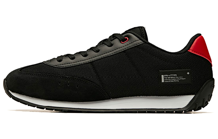 Anta Life Series Retro Running Shoes 'Red Black' 111948852R-1