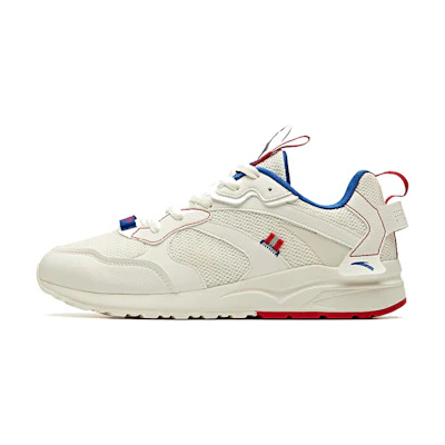 Anta Life Series Retro Running Shoes 'White Blue Red'