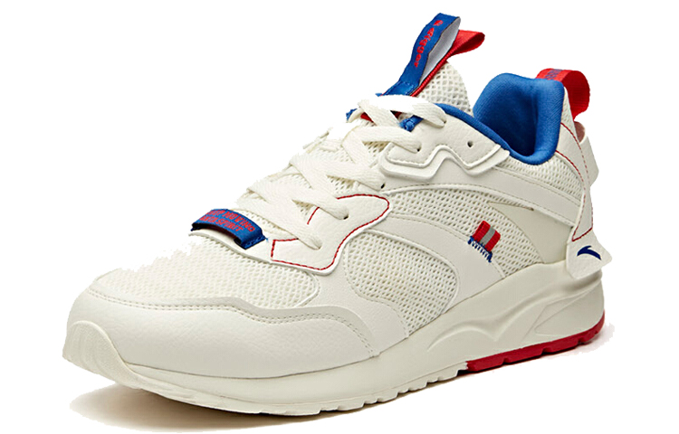 Anta Life Series Retro Running Shoes 'White Blue Red' 圖 2